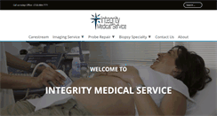 Desktop Screenshot of integritymedicalservice.com