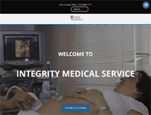 Tablet Screenshot of integritymedicalservice.com